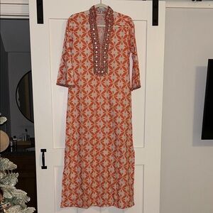 Bella tu beaded embellished tunic, large